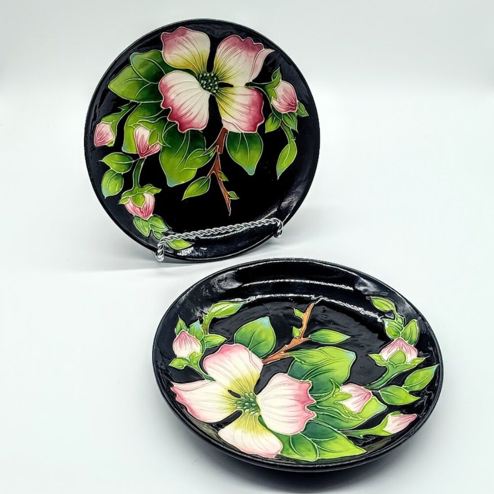 Vintage Blue Sky Clayworks J. McCall Ceramic Plates NWT